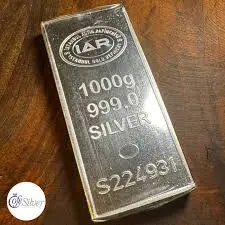 شمش نقره 1 کیلویی عیار IAR